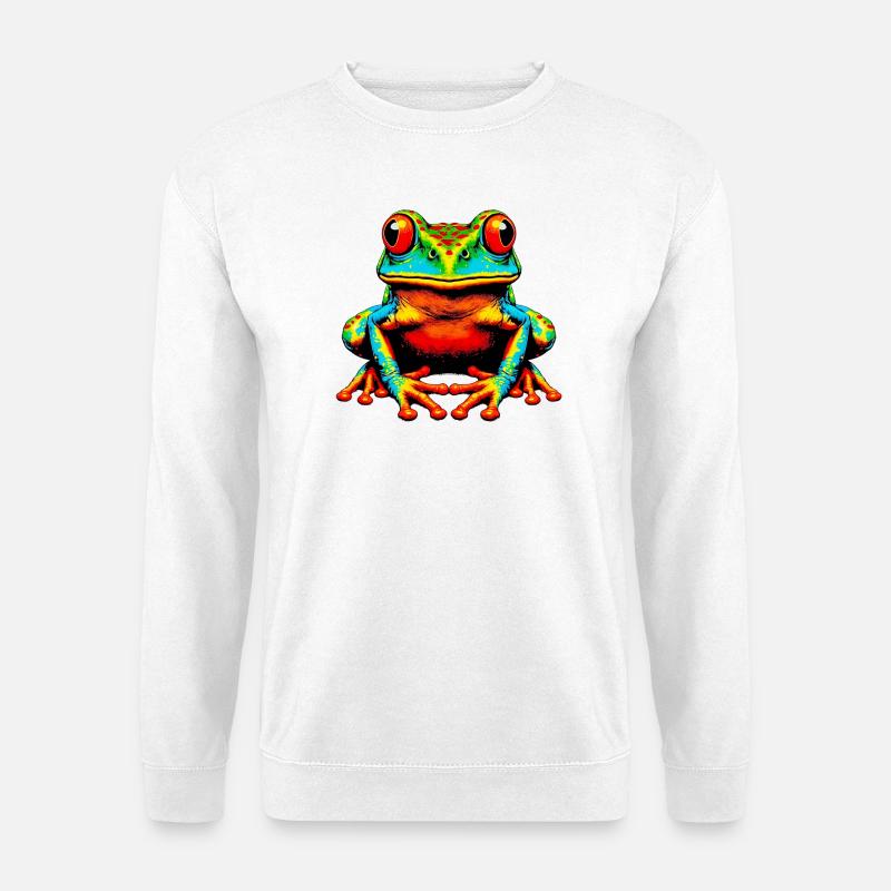 Frog - Unisex Sweatshirt - white