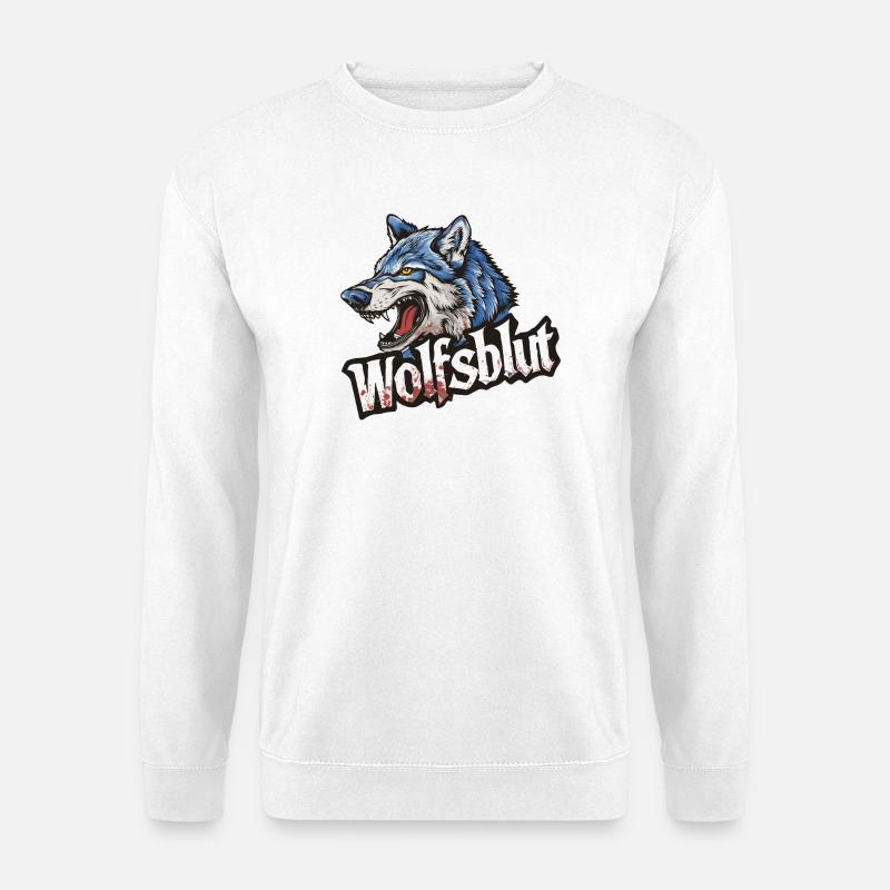 Wolfsblut Werwolf Logo - Unisex Pullover - Weiß