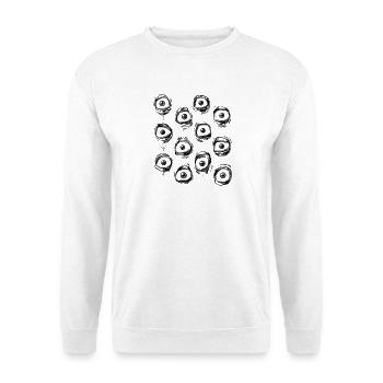 blockedTitle - Sweat-shirt Unisexe - blanc - Devant