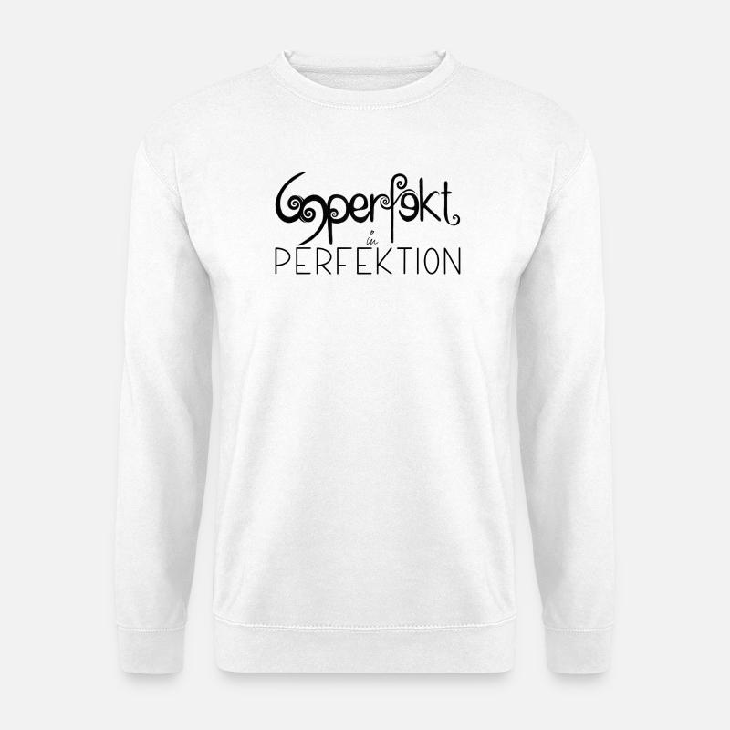 Statement - Unisex Pullover - Weiß