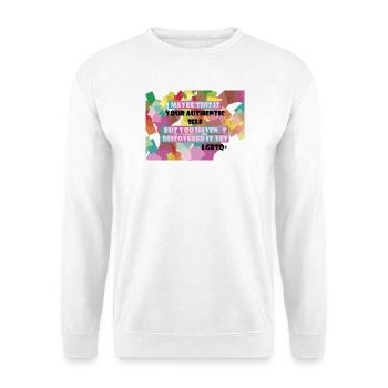 Who am I? LGBTQ+? - Unisex Sweatshirt - white - Front