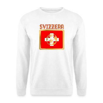 Swiss Italian Football - Unisex Sweatshirt - white - Front