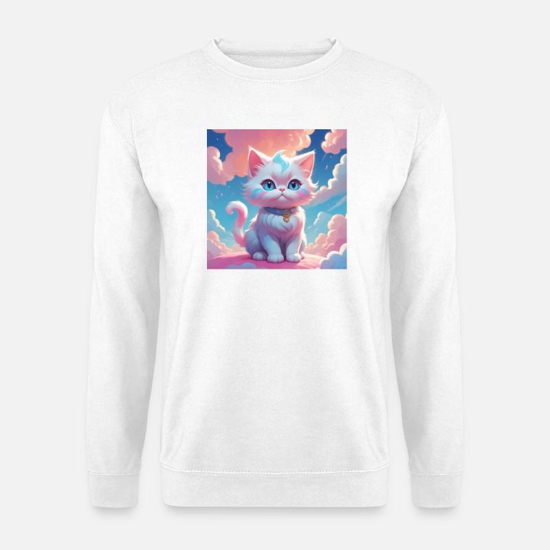 Kätzchen - Unisex Pullover - Weiß