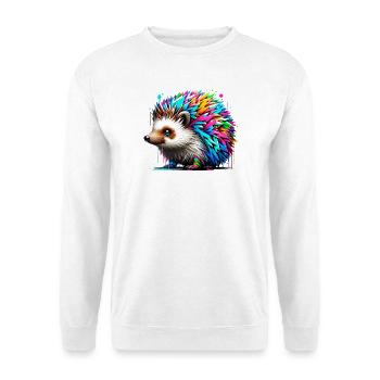 Hedgehog - Unisex Sweatshirt - white - Front