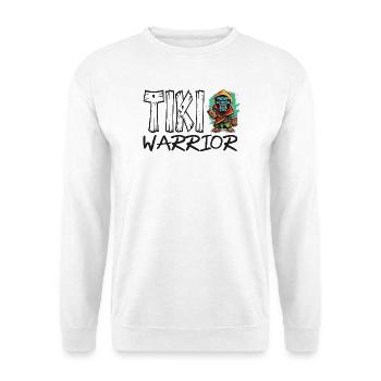 Tiki Warrior Collection - Sweat-shirt Unisexe - blanc - Devant