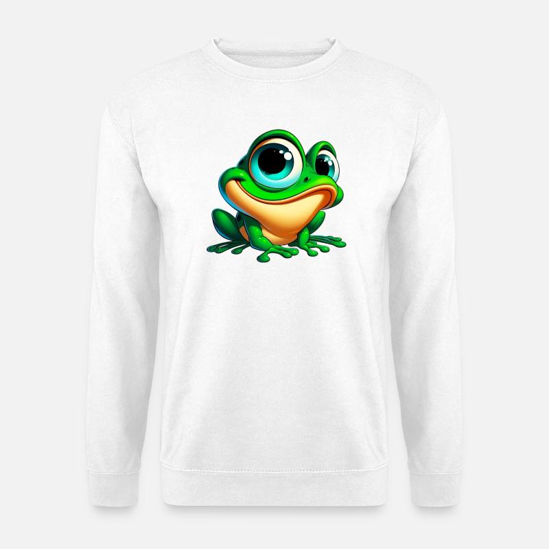 Frog - Unisex Sweatshirt - white