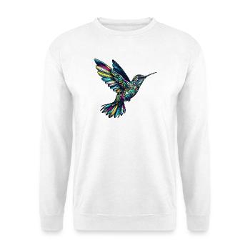 Colibri - Sweat-shirt Unisexe - blanc - Devant