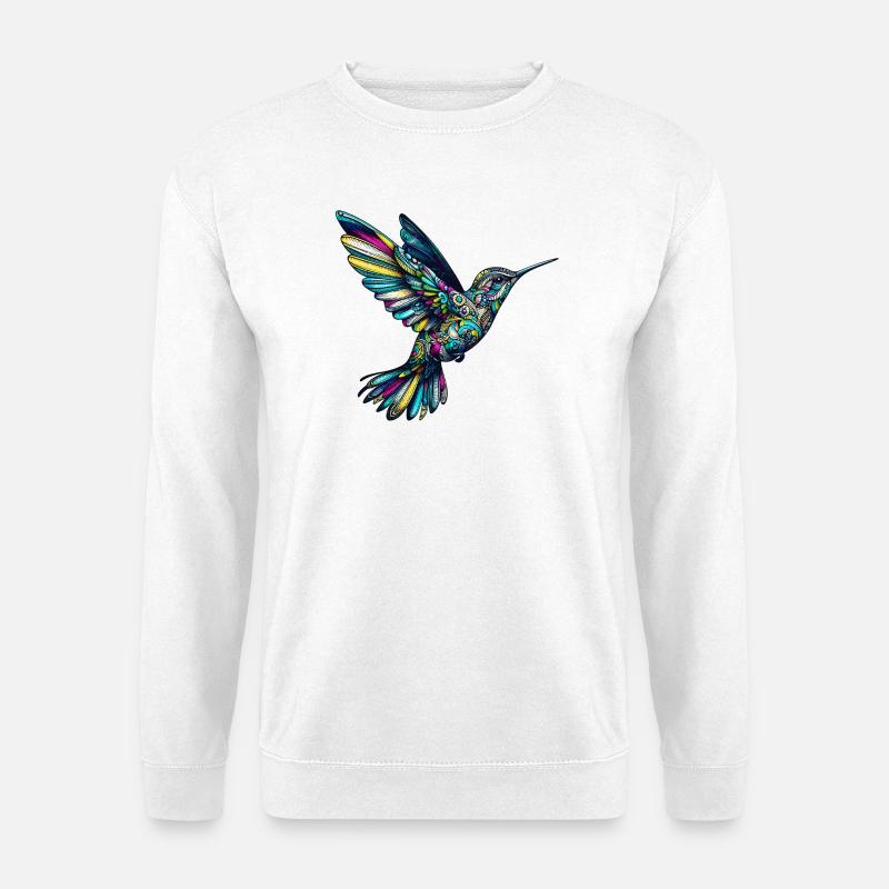 Kolibri - Unisex Pullover - Weiß