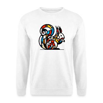 Squirrel - Unisex Sweatshirt - white - Front