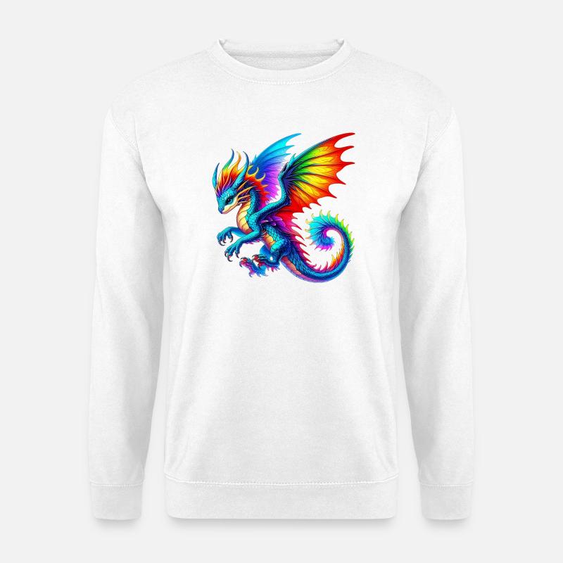 Dragon - Unisex Sweatshirt - white