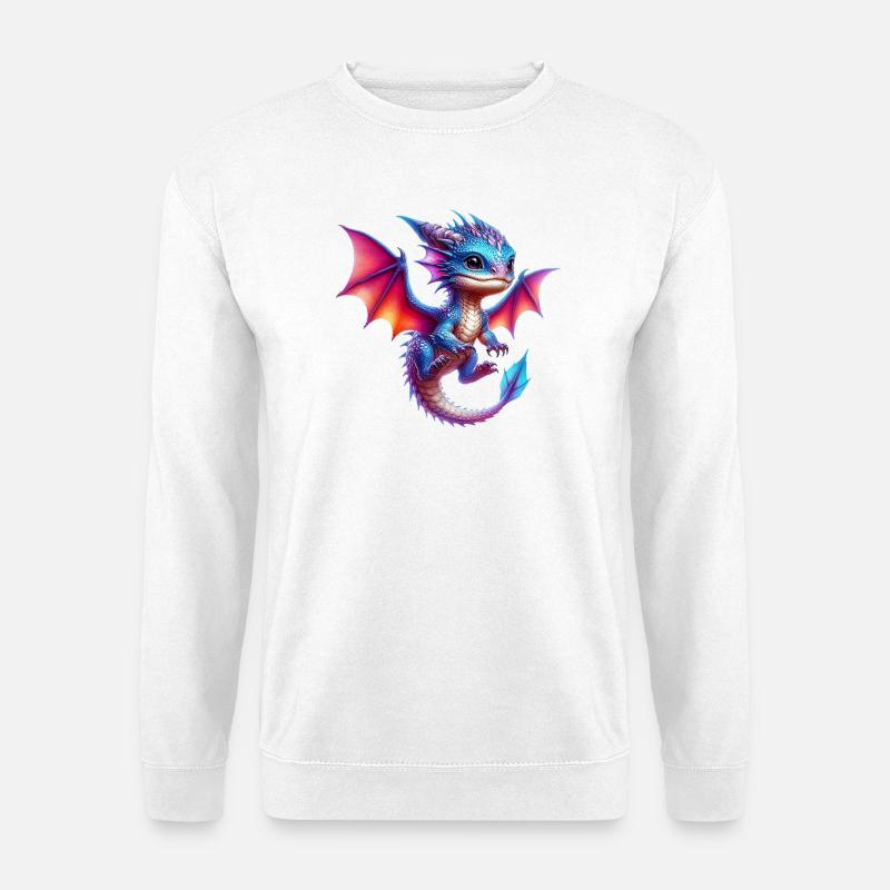 Dragon - Unisex Sweatshirt - white