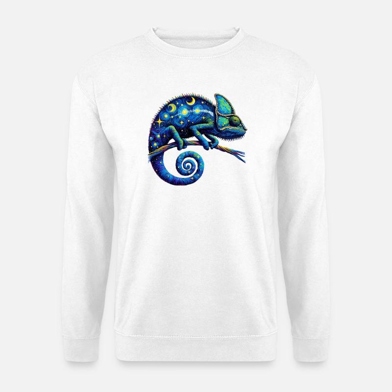 Chamäleon - Unisex Pullover - Weiß