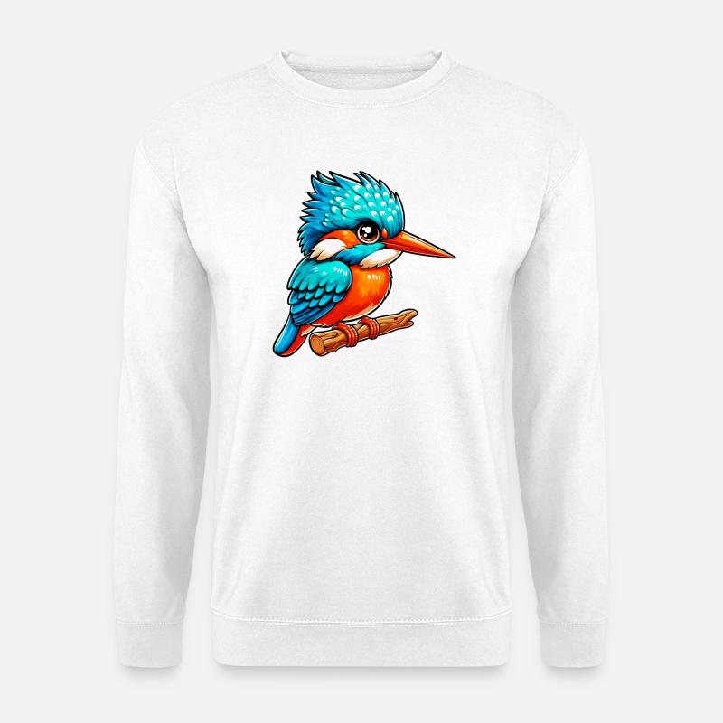 Eisvogel - Unisex Pullover - Weiß