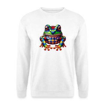 Frog - Unisex Sweatshirt - white - Front