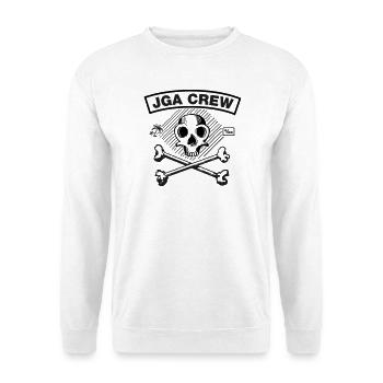 Équipage de la JGA - Skull and Bones - Sweat-shirt Unisexe - blanc - Devant
