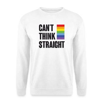 LGBTQ-Pride-Monat - Ich kann nicht klar denken - Unisex Pullover - Weiß - Vorne