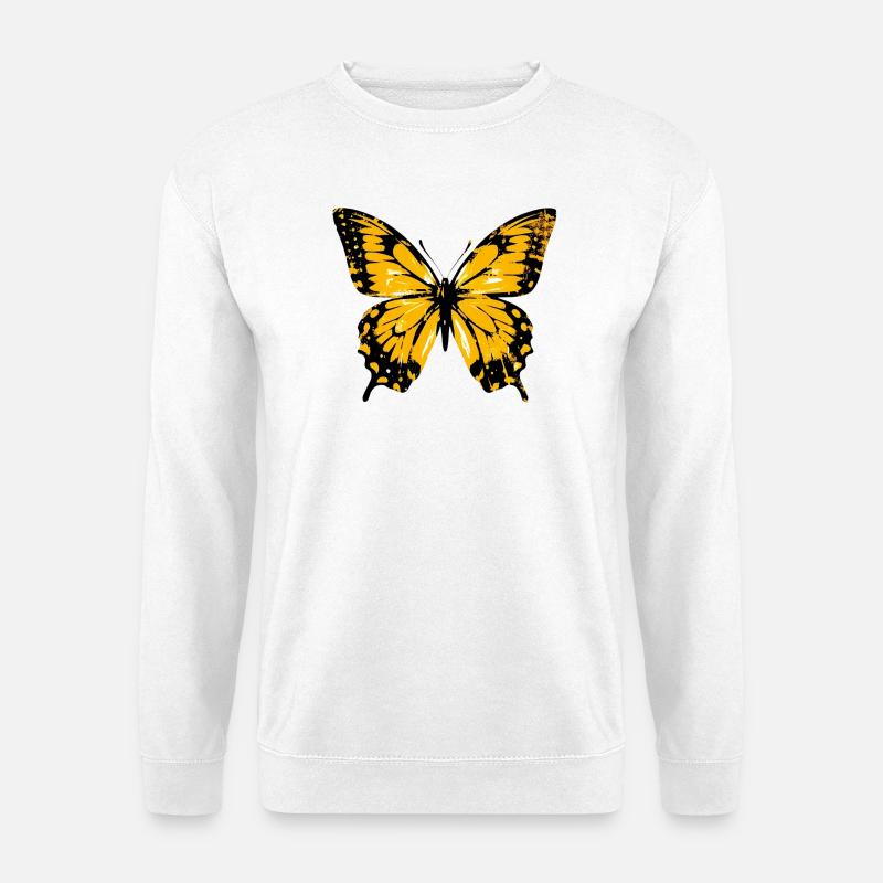 Butterfly - Unisex Sweatshirt - white