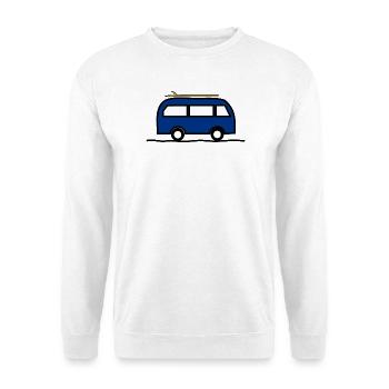 PAPA. OPA. VATERTAG. GELIEBTE. MEISTER - Unisex Pullover - Weiß - Vorne