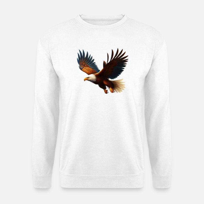 Adler - Unisex Pullover - Weiß