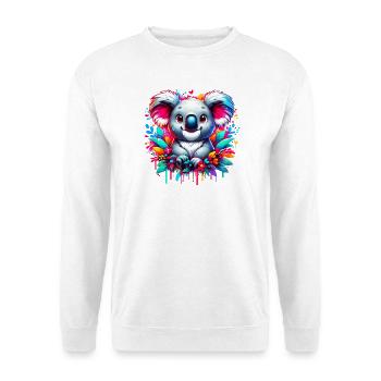 Koala - Unisex Pullover - Weiß - Vorne