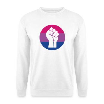 LGBTQ Pride Month - Fighting for Bisexual Equality - Unisex Sweatshirt - white - Front