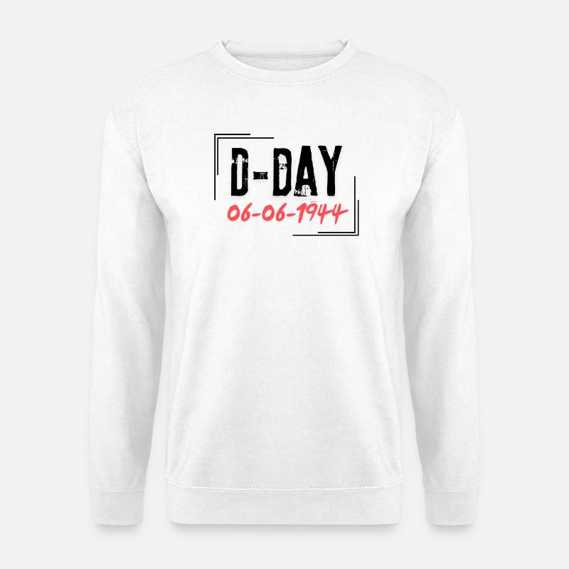 D-Day - Unisex Sweatshirt - white