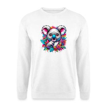 Koala - Sweat-shirt Unisexe - blanc - Devant