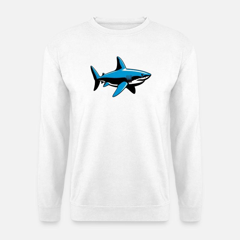 Hai - Unisex Pullover - Weiß