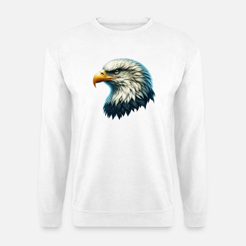 Adler - Unisex Pullover - Weiß