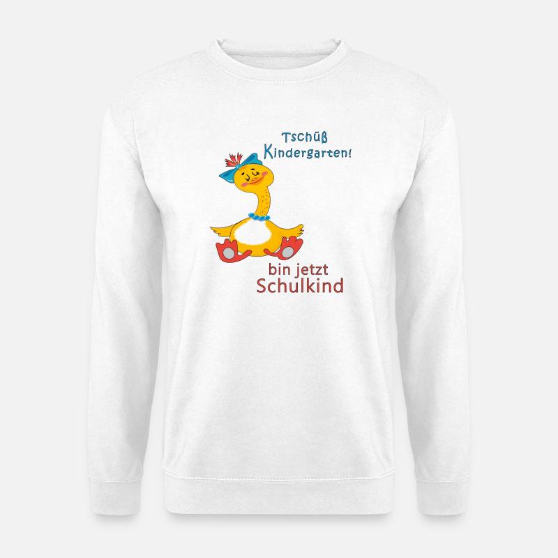 Bye bye kindergarten - Unisex Sweatshirt - white