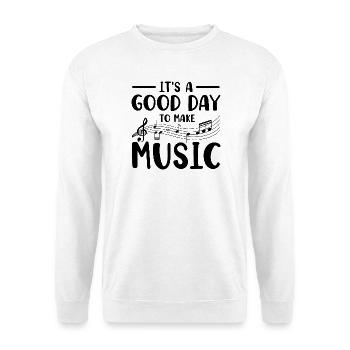 Musician Music Instrument - Unisex Sweatshirt - white - Front