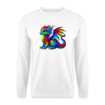 Dragon - Unisex Sweatshirt - white - Front