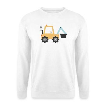 Yellow Digger - Unisex Sweatshirt - white - Front