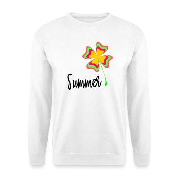 FEIERTAG. FROHE FEIERTAGE. GELIEBTE. MEISTER. LEHRER - Unisex Pullover - Weiß - Vorne