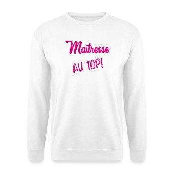 GELIEBTE. VIELEN DANK. DANKE HERRIN - Unisex Pullover - Weiß - Vorne