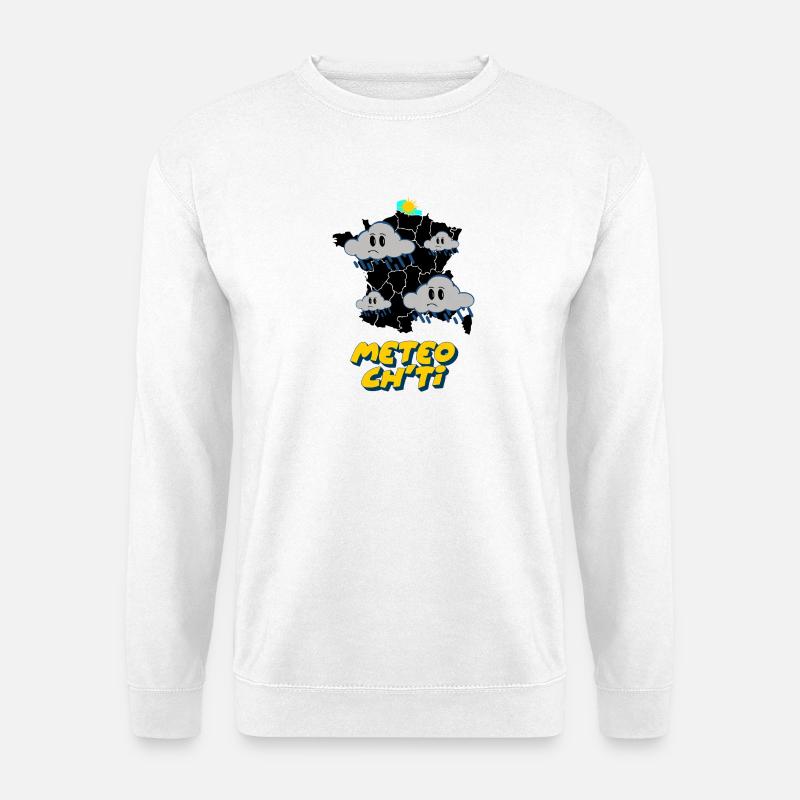 Ch'ti Wetter - Unisex Pullover - Weiß
