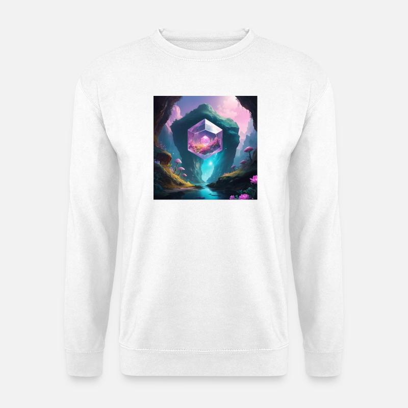 Magic Cave - Unisex Pullover - Weiß