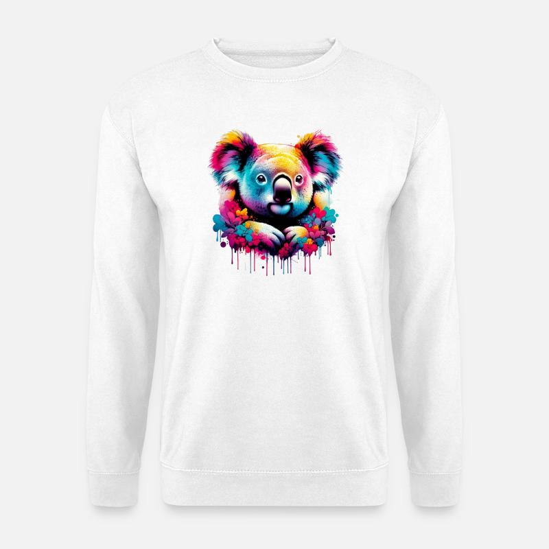 Koala - Unisex Pullover - Weiß
