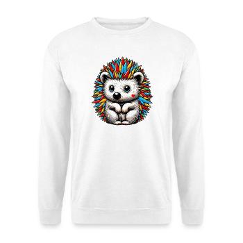 Hedgehog - Unisex Sweatshirt - white - Front