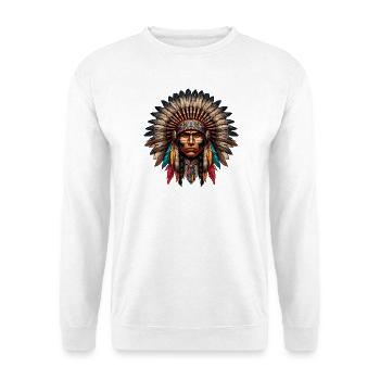 American Indian American - Unisex Sweatshirt - white - Front