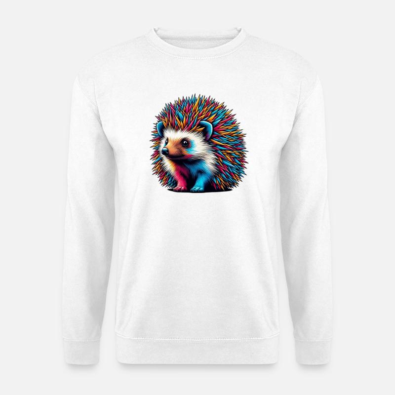 Igel - Unisex Pullover - Weiß