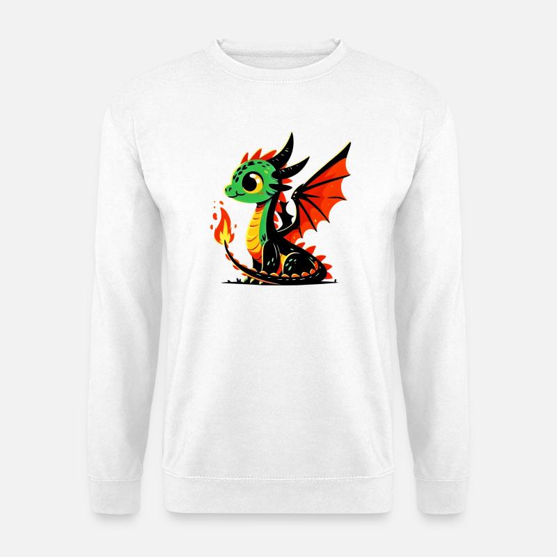 Dragon - Unisex Sweatshirt - white