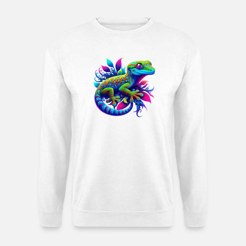 Gecko - Unisex Sweatshirt - white