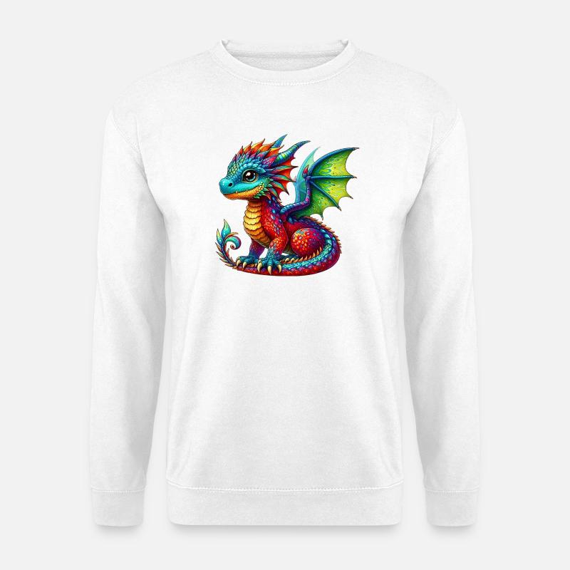Dragon - Unisex Sweatshirt - white