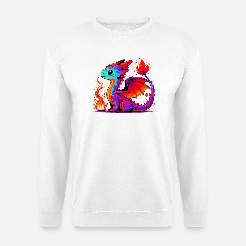 Dragon - Unisex Sweatshirt - white
