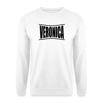 Veronica t-shirt t-shirt gift idea - Unisex Sweatshirt - white - Front