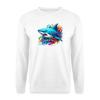 Shark - Unisex Sweatshirt - white - Front