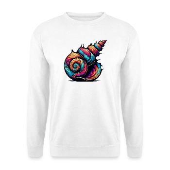 Coquille - Sweat-shirt Unisexe - blanc - Devant