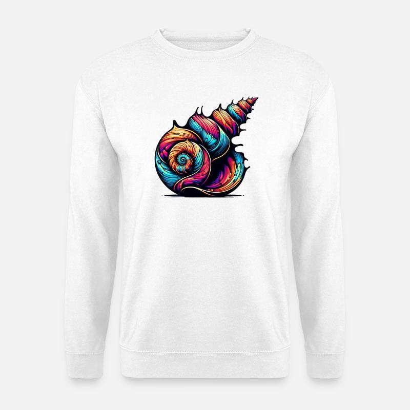 Shell - Unisex Sweatshirt - white
