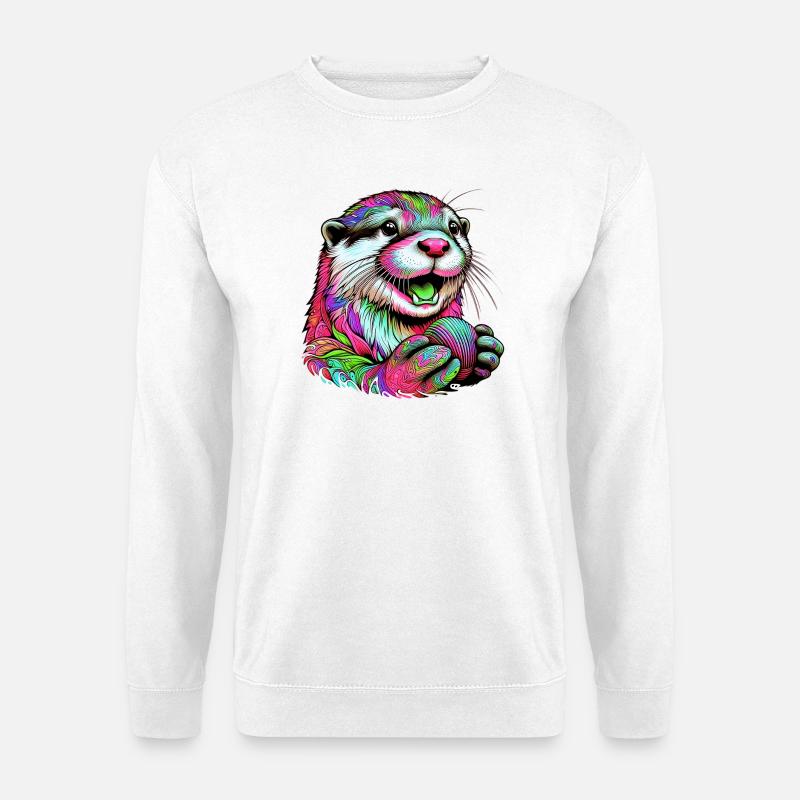 Otter - Unisex Sweatshirt - white